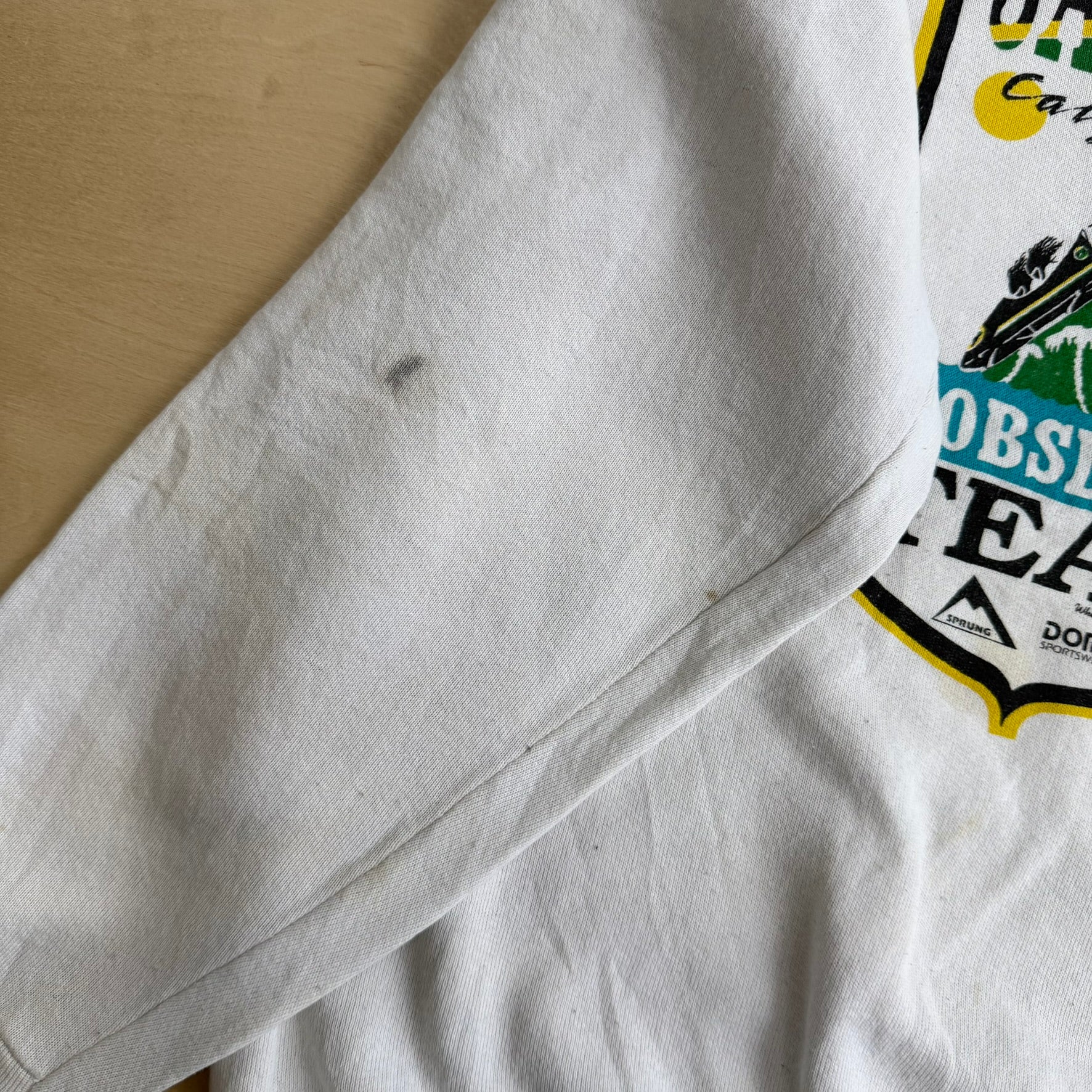 J- Vintage '88 Jamaica Bobsleigh Team Calgary Winter Olympic Made In USA Crewneck - L