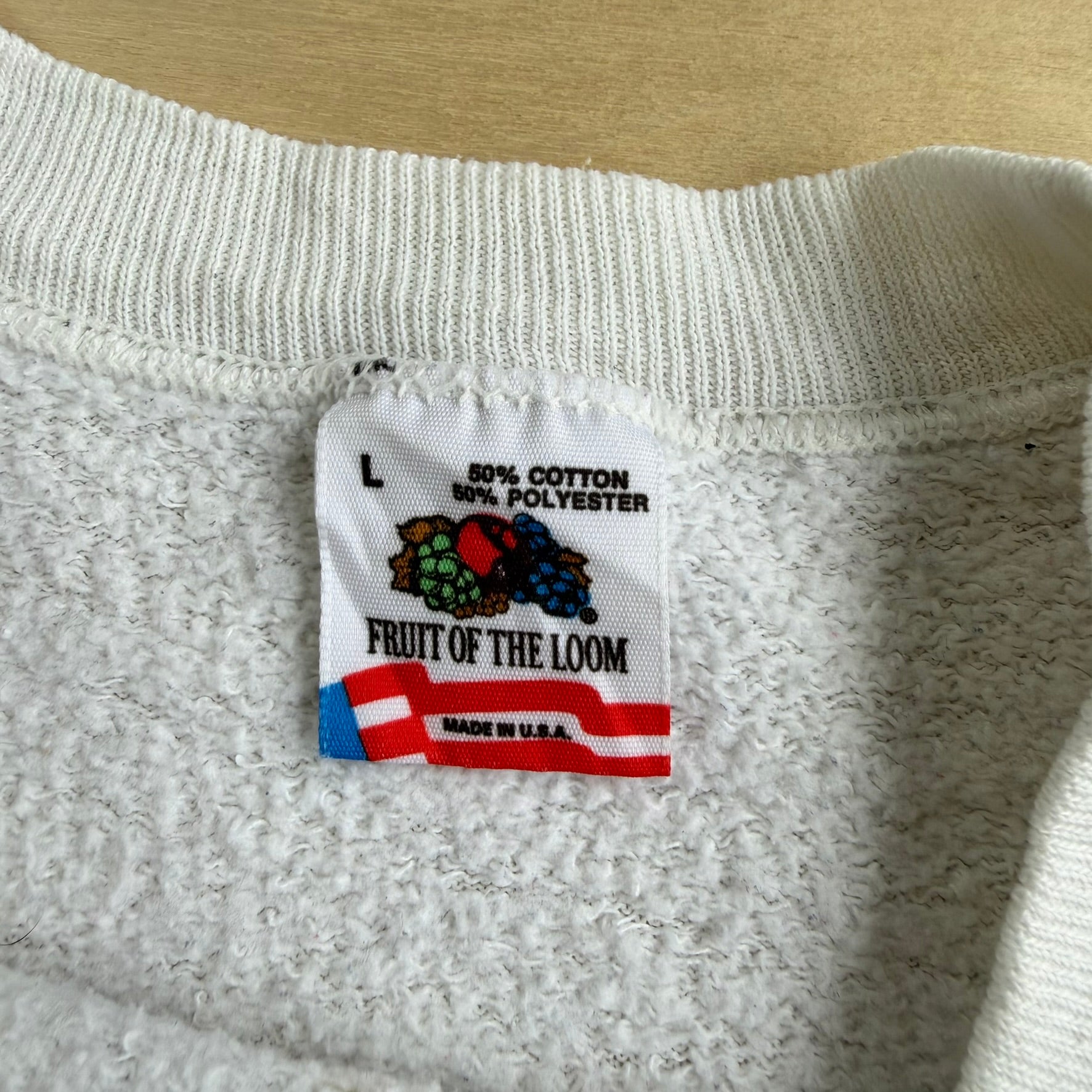J- Vintage '88 Jamaica Bobsleigh Team Calgary Winter Olympic Made In USA Crewneck - L