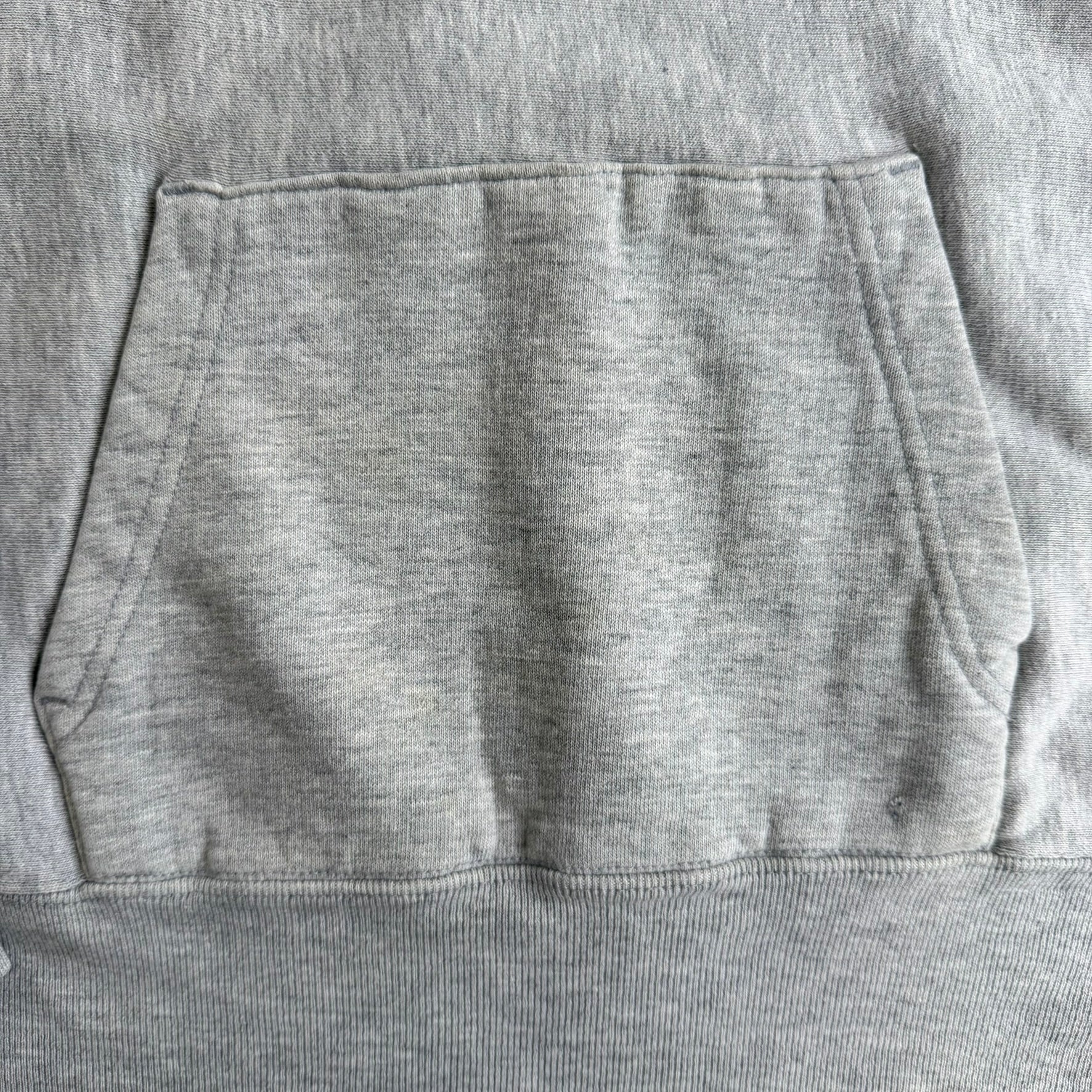 J- Vintage 80s Champion Reverse Weave Tufts Football Made In USA Hoodie - M
