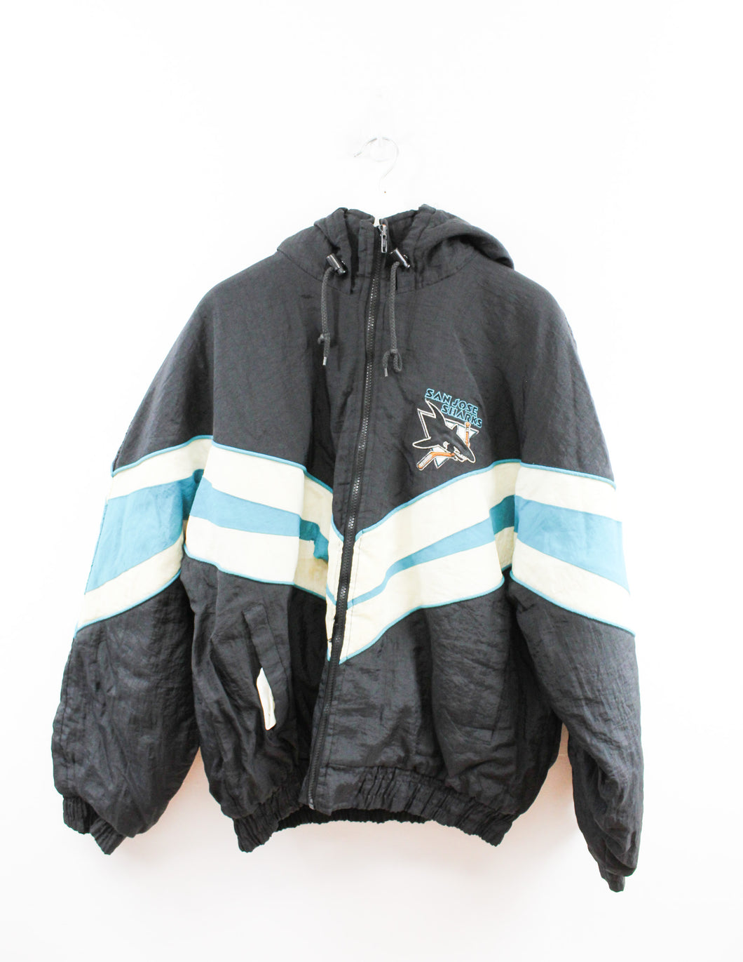 Vintage Fans Gear NHL San Jose Sharks Winter Jacket