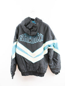 Vintage Fans Gear NHL San Jose Sharks Winter Jacket