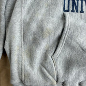 J- Vintage 70s Champion Reverse Weave Hofstra University Made In USA Hoodie - M