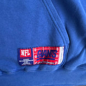 J- Vintage New York Giants NFL Embroidered Logo & Text Hoodie - 2XL