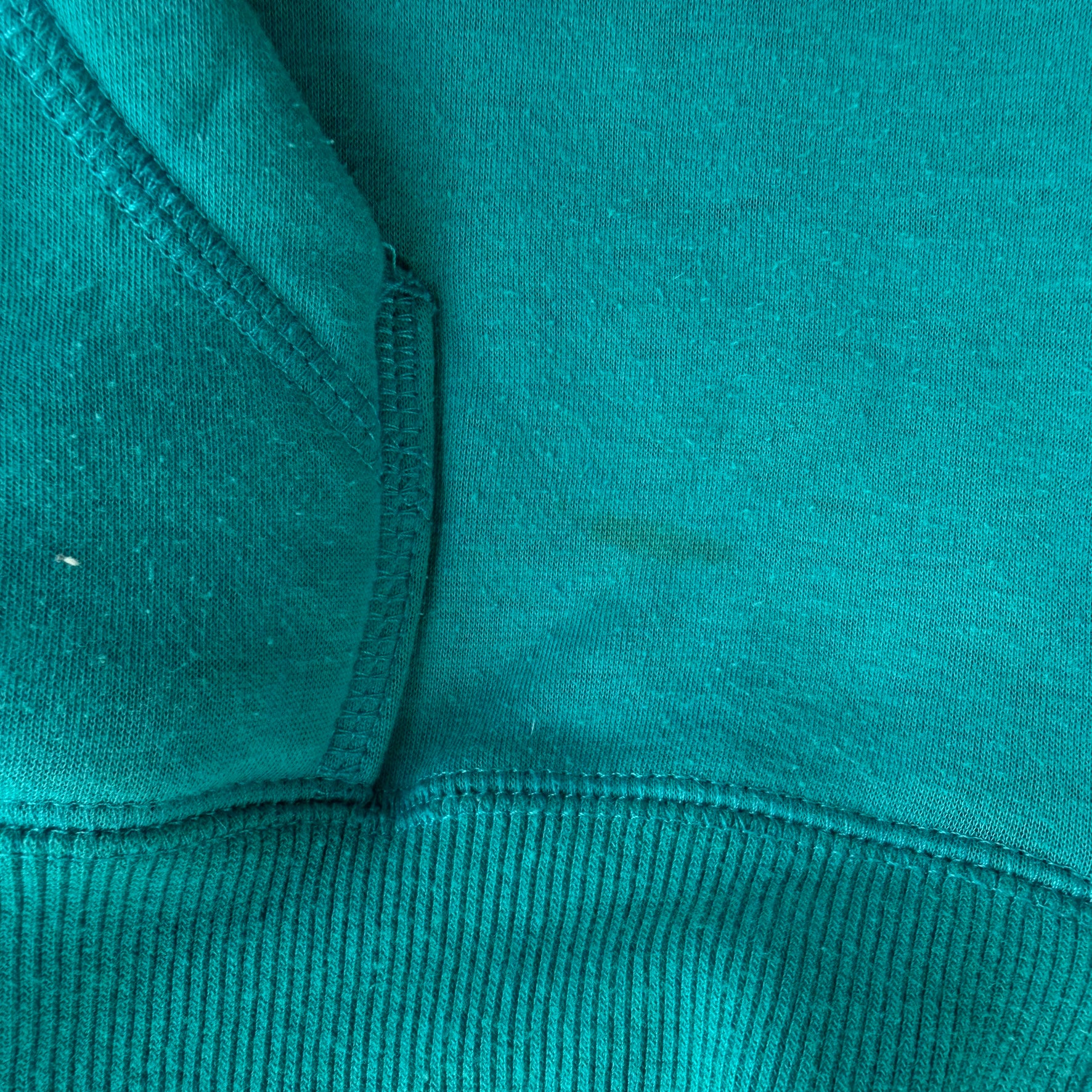 J- Vintage Miami Dolphins NFL Embroidered Logo & Text Sherpa Lined Zip Up Hoodie - XL