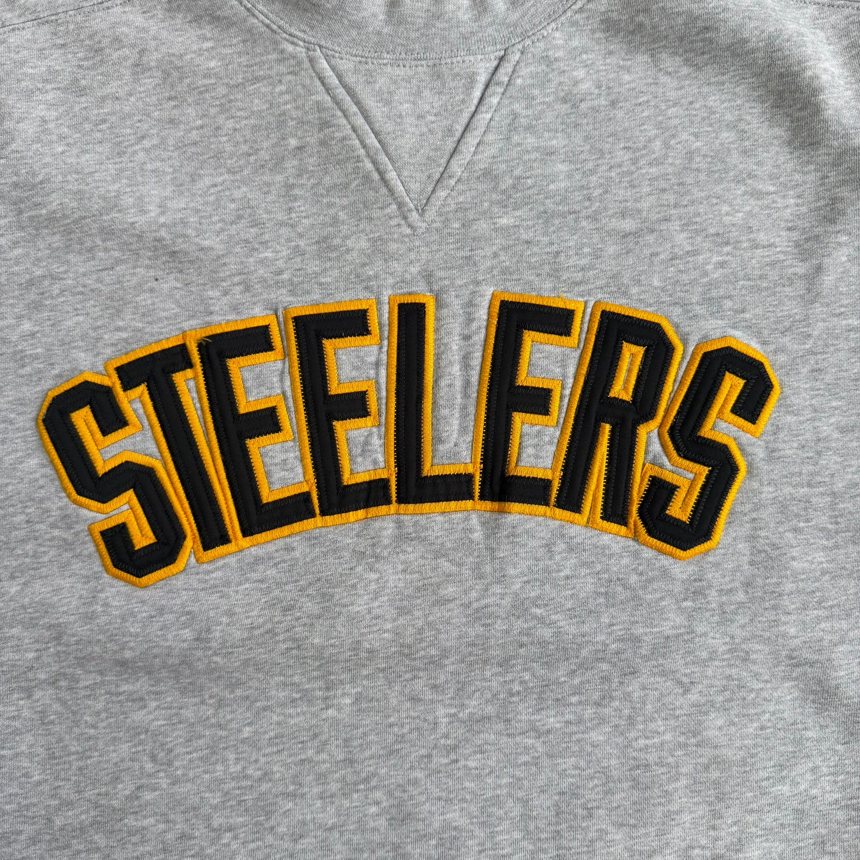 J- Vintage Pittsburgh Steelers NFL Reebok Embroidered Text Logo Crewneck - M
