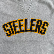 J- Vintage Pittsburgh Steelers NFL Reebok Embroidered Text Logo Crewneck - M