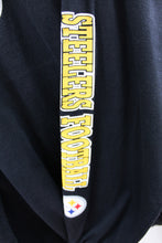 Load image into Gallery viewer, Z - Vintage NFL Pittsburgh Steelers Script &amp; Logo Long Sleeve Tee
