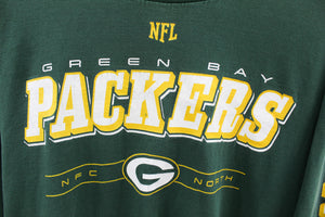 Z - Vintage NFL Green Bay Packers NFC Conference Long Sleeve Tee