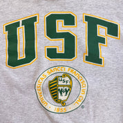 J- Vintage University Of San Francisco Crest Jansport Made In USA Crewneck - M
