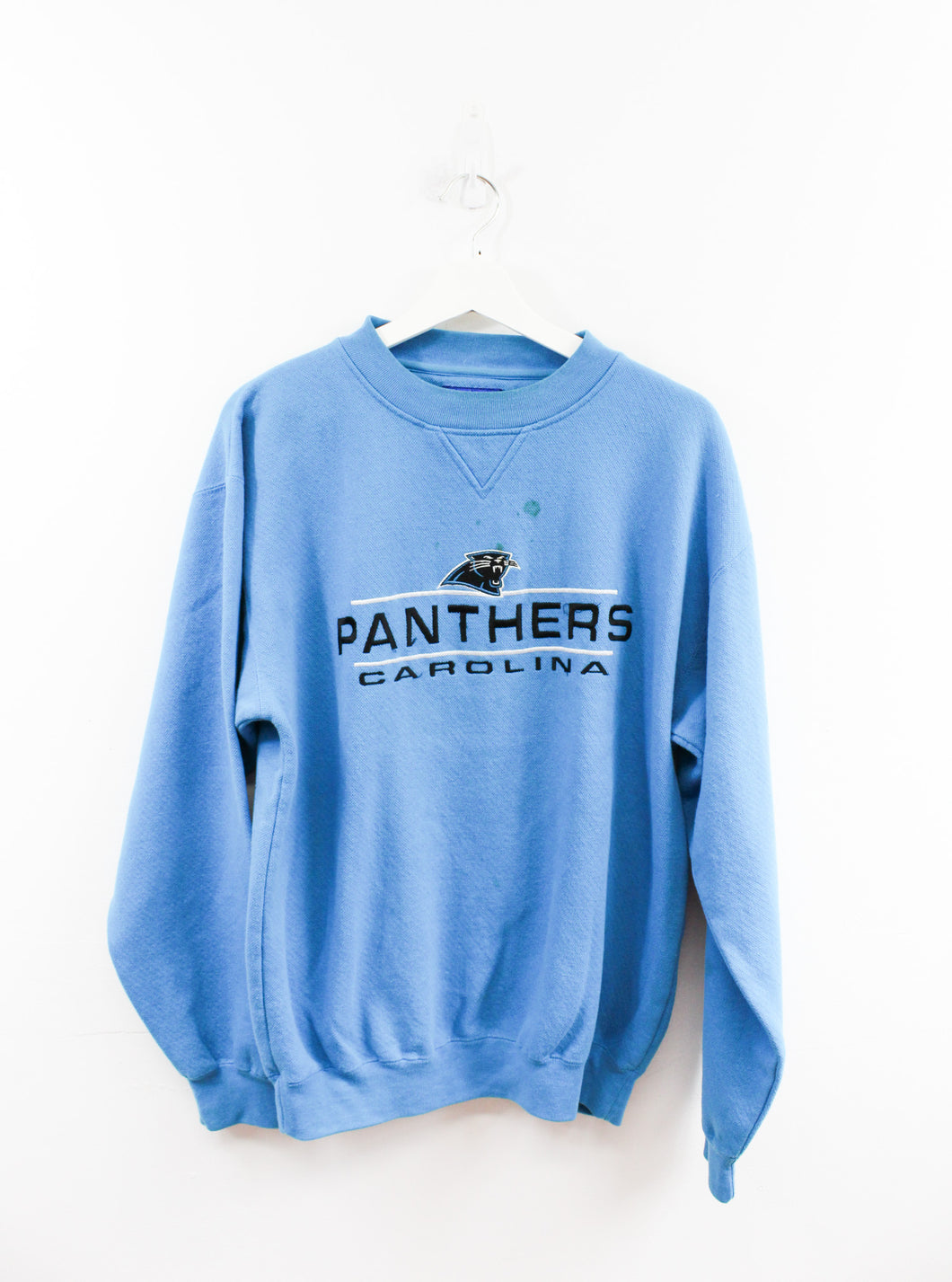 Logo 7 NFL Game Day Carolina Panthers Logo Crewneck