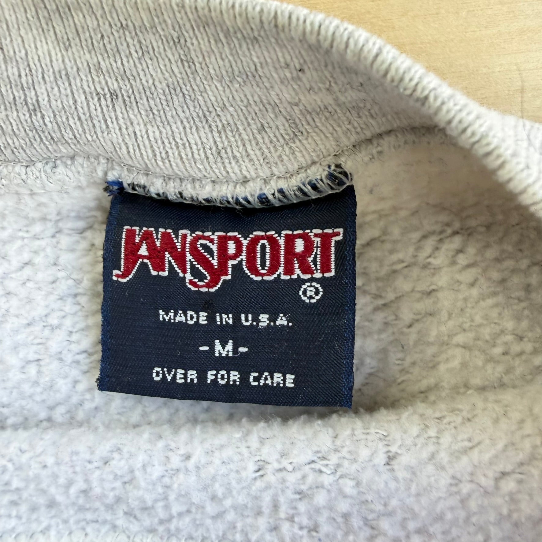 J- Vintage University Of San Francisco Crest Jansport Made In USA Crewneck - M