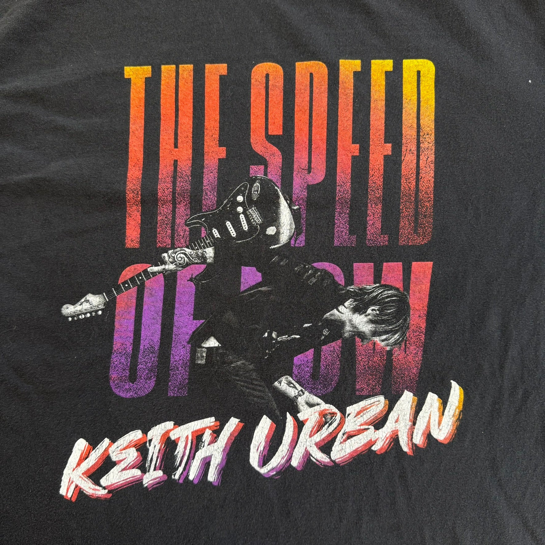 J- '22  Keith Urban The Speed Of Now Tour Picture Graphic Tee - L