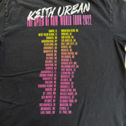 J- '22  Keith Urban The Speed Of Now Tour Picture Graphic Tee - L