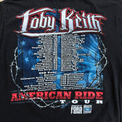 J- Vintage '10 Toby Keith American Ride Tour Picture Tee - L