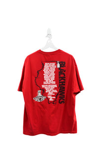 Z - 2013 Reebok NHL Chicago Blackhawks Stanley Cup Champions Tee