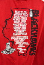 Load image into Gallery viewer, Z - 2013 Reebok NHL Chicago Blackhawks Stanley Cup Champions Tee
