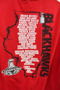 Z - 2013 Reebok NHL Chicago Blackhawks Stanley Cup Champions Tee