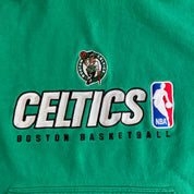 J- Vintage Boston Celtics NBA Reebok Embroidered Logo Graphic Hoodie - XL