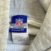 J- Vintage '05 New England Patriots NFL Reebok Super Bowl 39 Champions Graphic Hoodie - XL