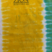 J- Vintage '99 Zion Bob Marley Picture & Text Tie Dye Graphic Tee - XL