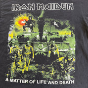 J- Vintage '06 Iron Maiden A Matter Of Life And Death Graphic Tee - XL