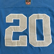 J- Vintage Detroit Lions Barry Sanders NFL Reebok Sweatshirt Football Jersey - XL