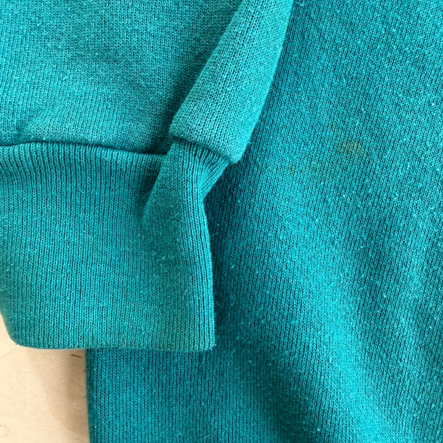 J- Vintage '92 Miami Dolphins NFL Logo & Text Made In USA Crewneck - XL