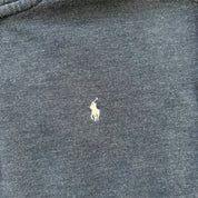 J- Vintage Polo RL Embroidered Logo Zip Up Hoodie - 3XL Big