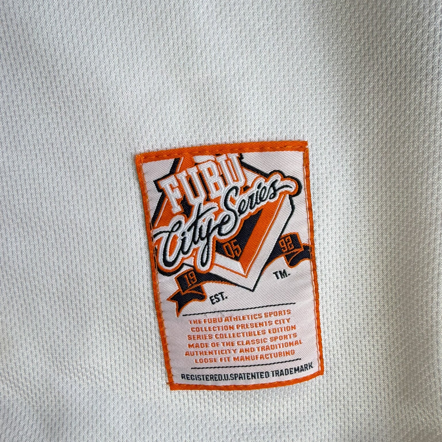J- Vintage Fubu City Series Tennessee Embroidered Text Football Jersey - 3XL