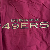J- Vintage San Francisco 49ers NFL Logo 7 Hooded Zip Up Winter Jacket - XL