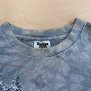 J- Vintage '96 The Mountain Indigenous Warrior In Snow Forest Graphic Made In USA Single Stitch Tee - 2XL