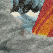 J- Vintage '96 The Mountain Indigenous Warrior In Snow Forest Graphic Made In USA Single Stitch Tee - 2XL