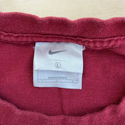 J- Vintage Nike Embroidered Text Tee - XL
