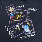 J- Vintage '94 The Beatles Graphic Backstage Pass Tag Single Stitch Tee - M