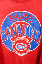 Load image into Gallery viewer, Z - Vintage NHL Montreal Canadiens Logo Fruit Of The Loom Tag Crewneck
