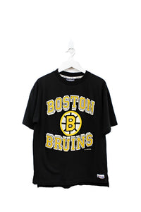 Z - Vintage Single Stitch 1990 NHL Boston Bruins Logo Tee