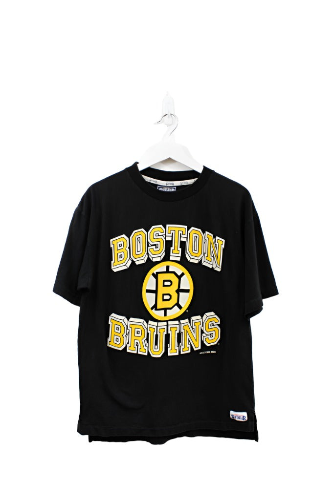 Z - Vintage Single Stitch 1990 NHL Boston Bruins Logo Tee