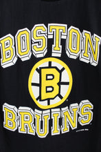 Load image into Gallery viewer, Z - Vintage Single Stitch 1990 NHL Boston Bruins Logo Tee
