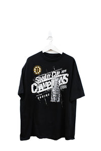 Z - 2011 Reebok NHL Boston Bruins Stanley Cup Champs Tee