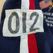 J- Vintage Polo RL USA Track & Field Championship Zip Up Track Jacket - XL