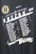 Load image into Gallery viewer, Z - 2011 Reebok NHL Boston Bruins Stanley Cup Champs Tee
