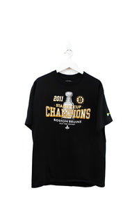 Z - 2011 Old Time Hockey NHL Boston Bruins Stanley Cup Champs TD Garden Tee