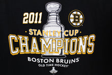 Load image into Gallery viewer, Z - 2011 Old Time Hockey NHL Boston Bruins Stanley Cup Champs TD Garden Tee
