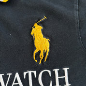 J- Vintage Polo RL Blackwatch Polo Team Embroidered Polo Shirt - XL