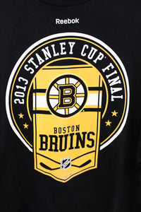Z - 2013 Reebok NHL Boston Bruins Stanley Cup Champs Tee (2XL)