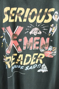 Vintage 1986 Marvel X-Men Serious Reader Graphic Single Stitch Tee