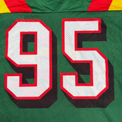 J- Vintage '95 Barcelona Dragons NFL Europe Reebok Made In USA Football Jersey - XL