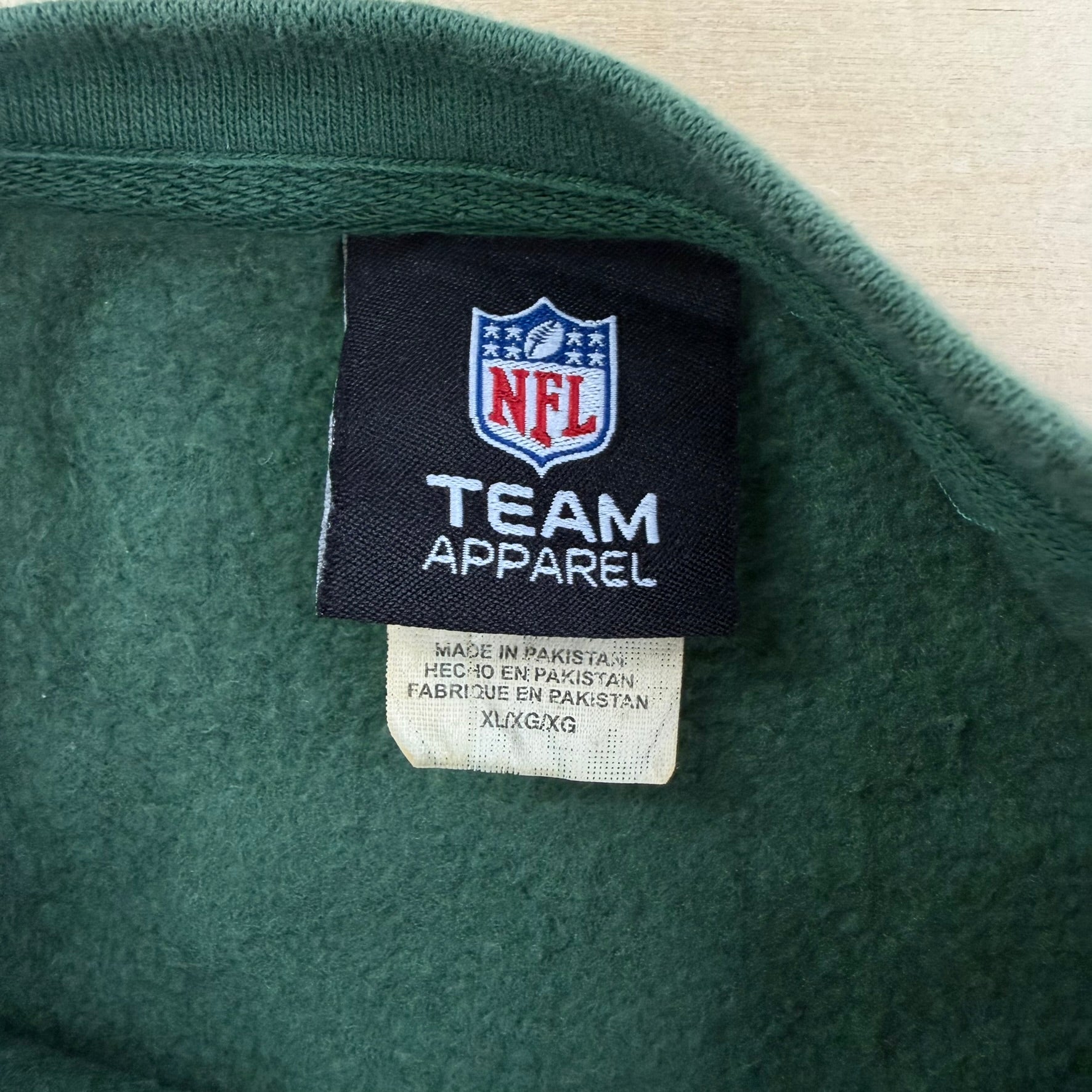 J- Vintage Green Bay Packers NFL Logo Graphic Crewneck - XL