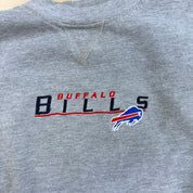 J- Vintage Buffalo Bills NFL Embroidered Logo Graphic Crewneck - XL