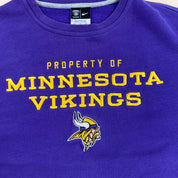 J- Nike Training Minnesota Vikings NFL Embroidered Logo & Text Crewneck - XL